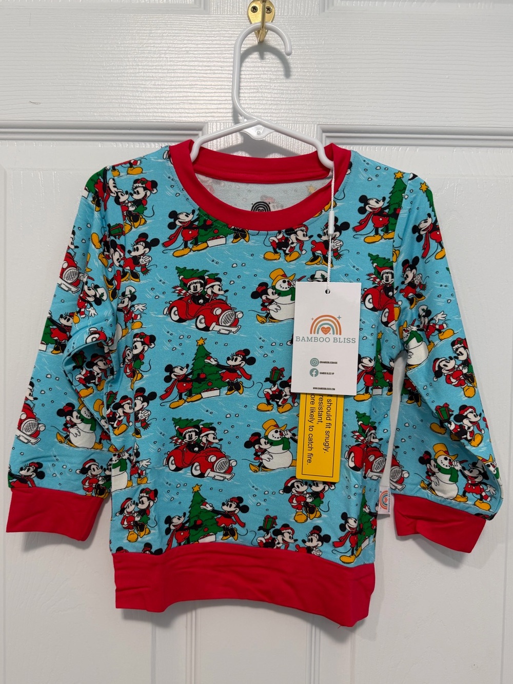 Bamboo Bliss Kids Holiday Mickey